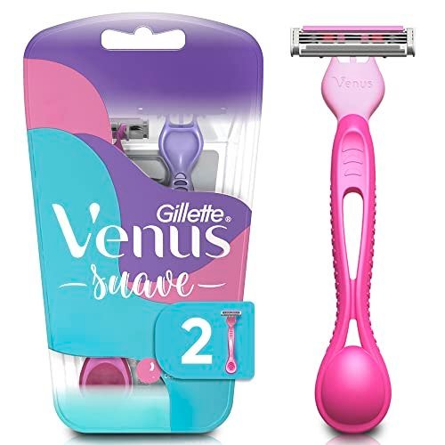 Gillette Venus Aparelho de Depilação Descartável Suave com Aloe, 2 Unidades