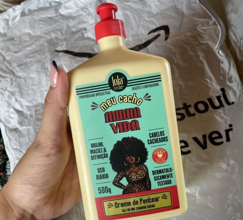 Meu Cacho Minha Vida Creme de Pentear 500mL - Lola From Rio