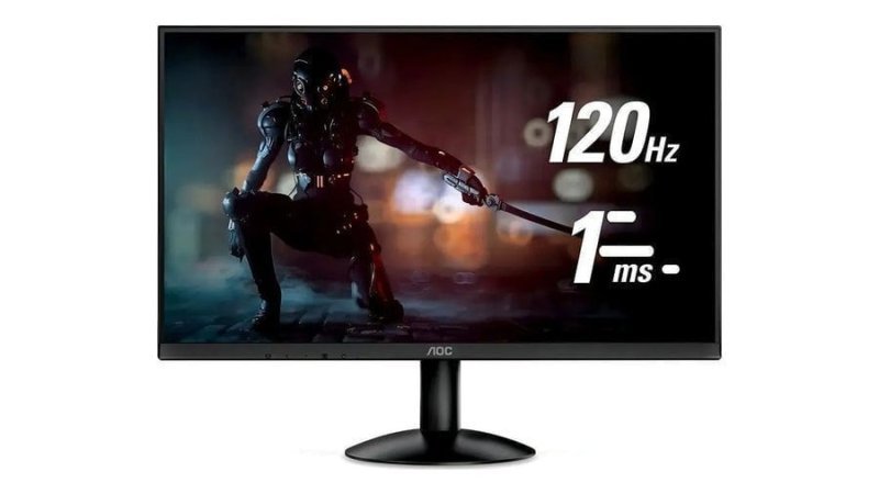 Monitor Gamer Aoc 21.5'' Full Hd Gaming 120hz 1ms 22b30hm23 Cor Preto