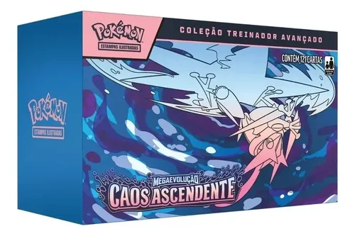 Box Pokémon TCG Treinador Avançado Caos Ascendente