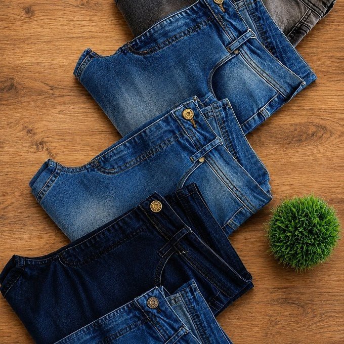 Kit 3 Calças Jeans Skinny Masculina Com Lycra Estica Bem
