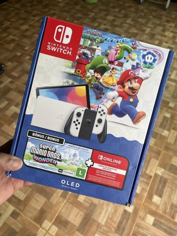 Console Nintendo Switch Oled Nintendo Bundle Super Mario Bros Wonder