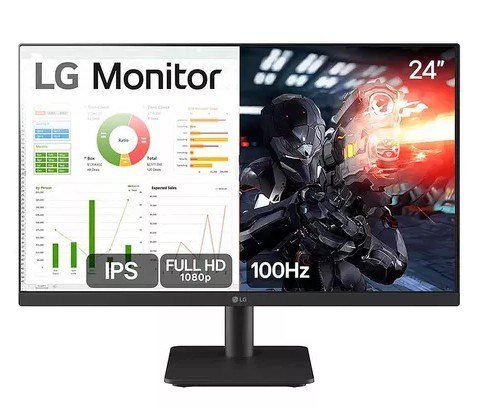 Monitor LG Gamer 24" 100Hz 5ms Full HD - 24MS500-B