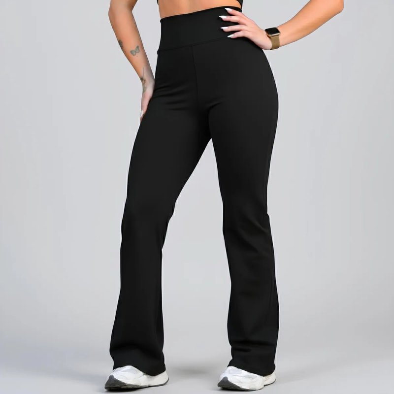 Calça Legging Flare Cintura Alta (P ao GG)