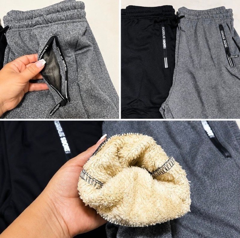 Calça Moletom De Lã Grossa - Pronta Entrega + Frete Grátis
