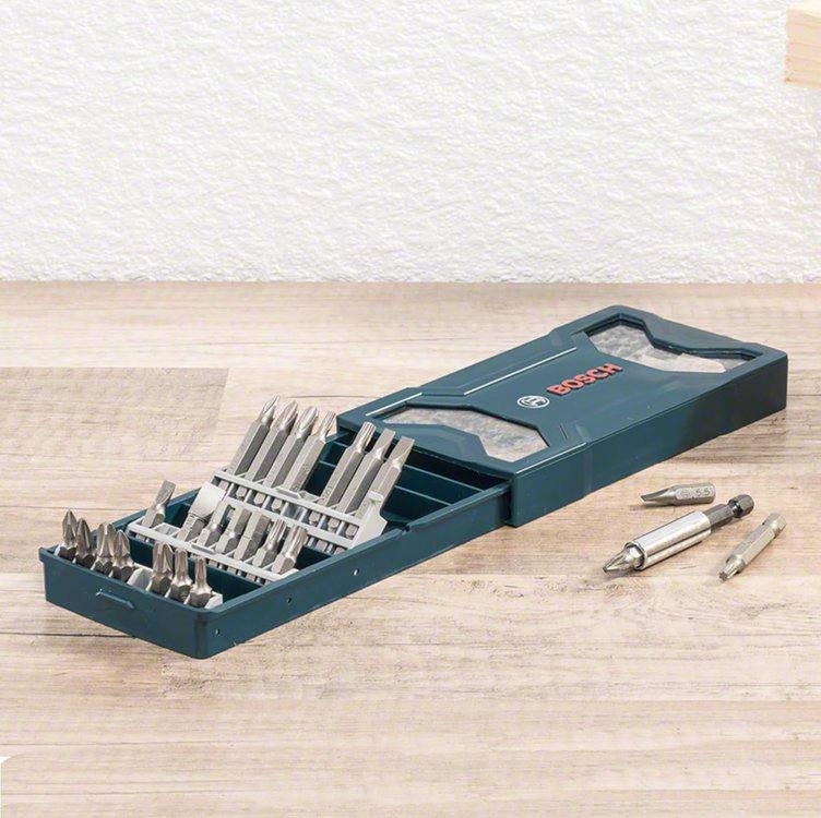 Bosch Kit de pontas para parafusar Mini X-Line com 25 peças