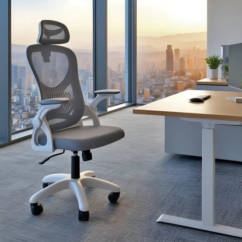 Cadeira De Escritório Columbus Presidente Ergonomica Mesh