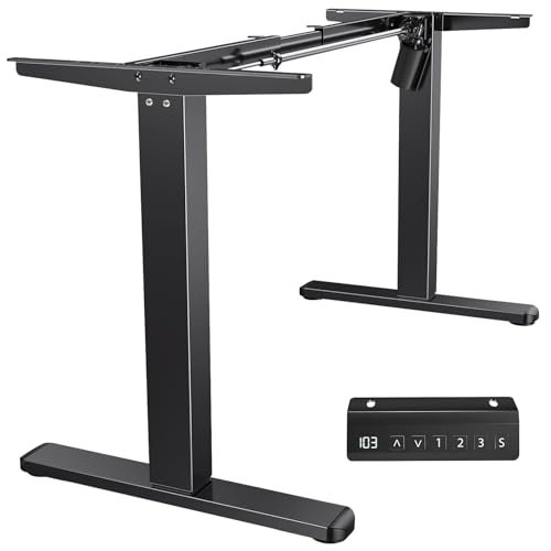 Estrutura de Mesa Elétrica Ajustável para Trabalho em Pé e Sentado