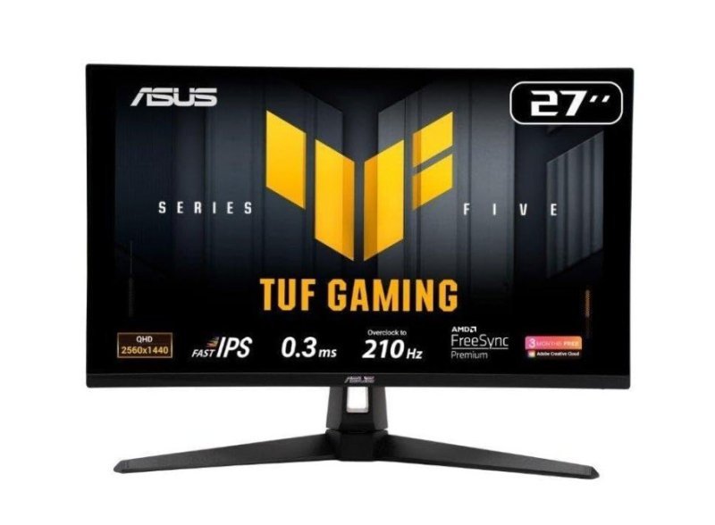Monitor Gamer ASUS TUF 27" IPS, QHD, 210Hz, 0.3ms