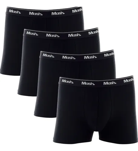 Kit 4 Cuecas Boxer Box Mash Algodão Cotton Original