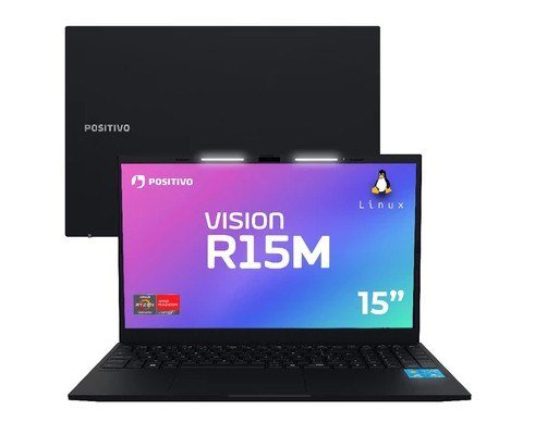 Notebook Vision R15M Ryzen 7-5825U Linux 8GB RAM 256GB SSD