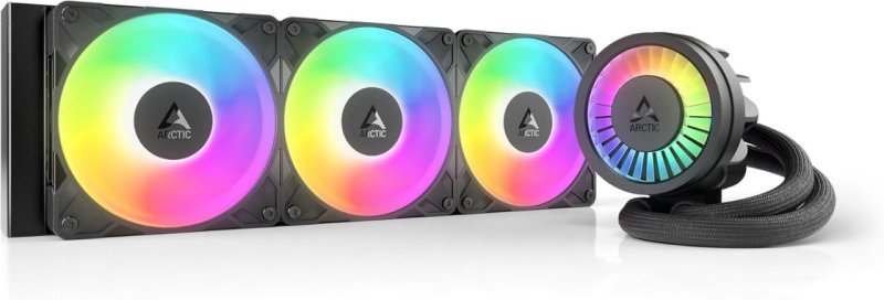 Water Cooler Arctic Liquid Freezer III Pro 360mm, ARGB Preto Intel/AMD - ACFRE00184A