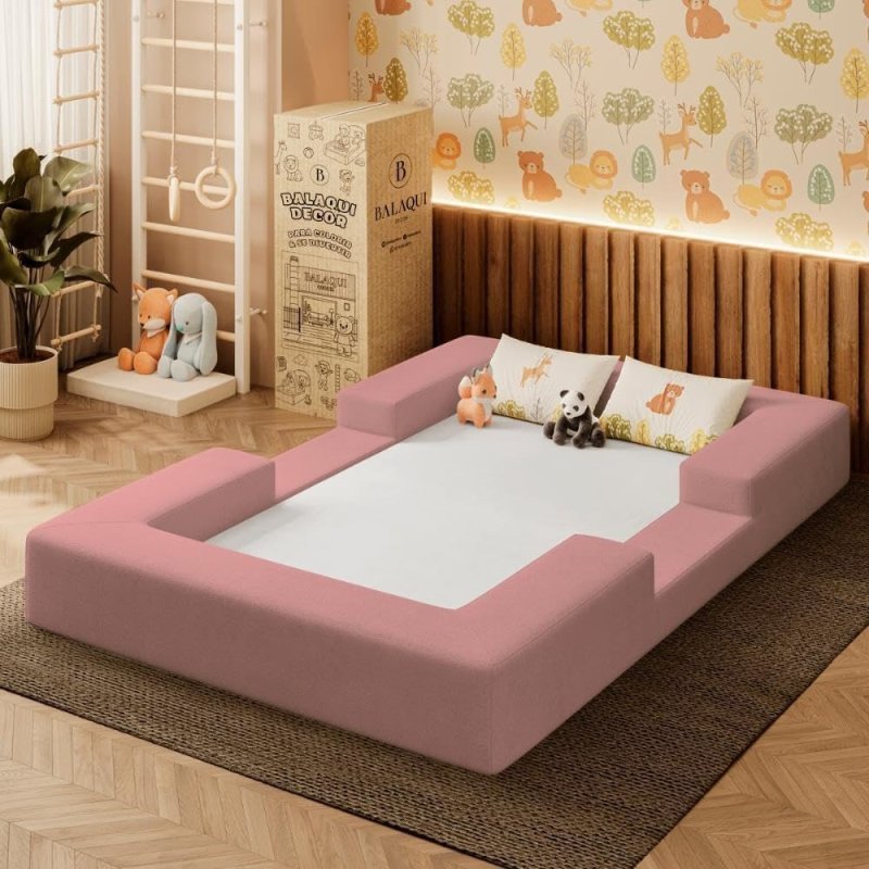Cama Montessoriana Berço Infantil 100% Espuma Balaqui Decor