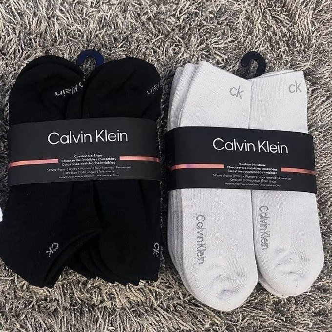 Kit com 3 Pares Meias Calvin Klein Soquete + Frete Grátis