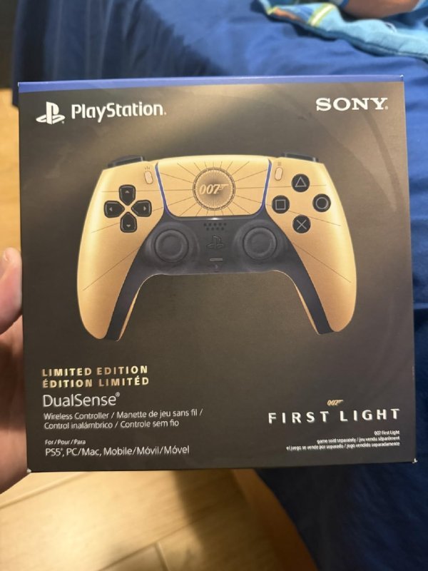 Controle Sem Fio DualSense Edição Limitada 007 First Light