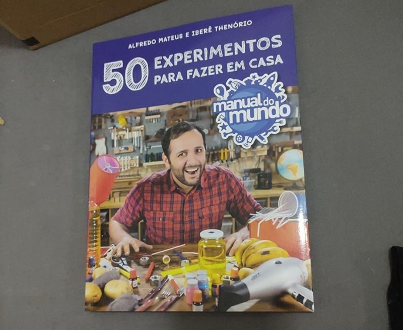 Manual do Mundo: 50 experimentos para fazer em casa + Frete Grátis