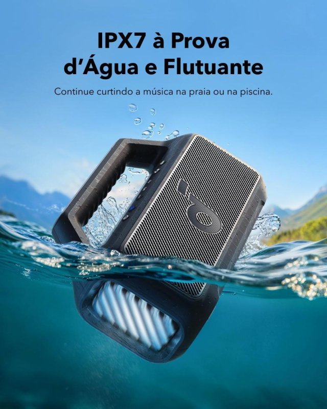 Caixa de Som Anker soundcore Boom 2 80W Bluetooth