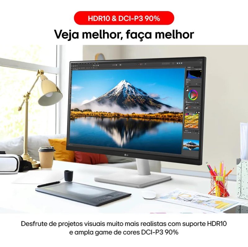 Monitor LG UltraFine 27" IPS 4K HDR10