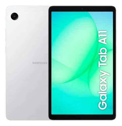 Galaxy Tab A11, 64GB, 4GB Ram, Tela De 8.7 , Bateria 5.100mah, Câmera Frontal 5mp, Câmera Traseira 8mp, Wifi Prata