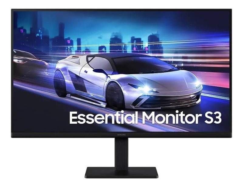 Monitor Gamer Samsung 27" FHD, 120 Hz, HDMI, Preto, S3