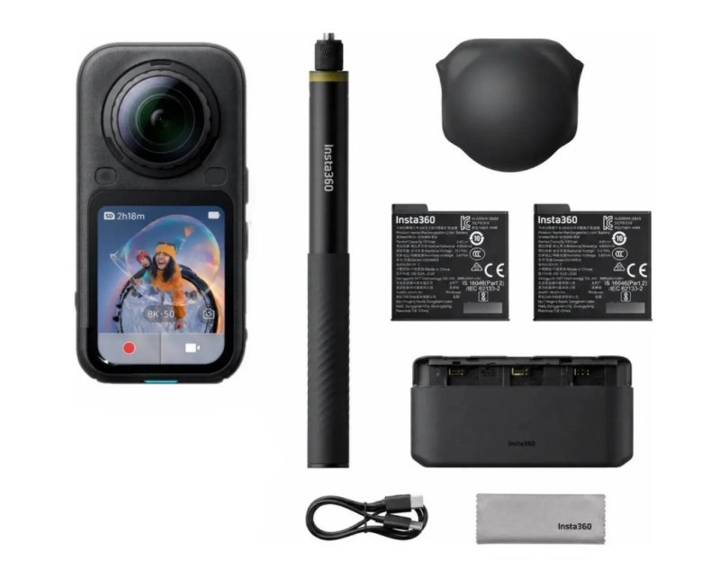Insta360 X6 8K50 Action Camera Essentials Bundle
