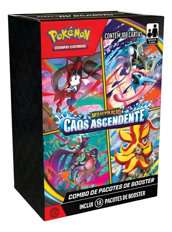 Pokémon Caos Ascendente Booster Bundle Português