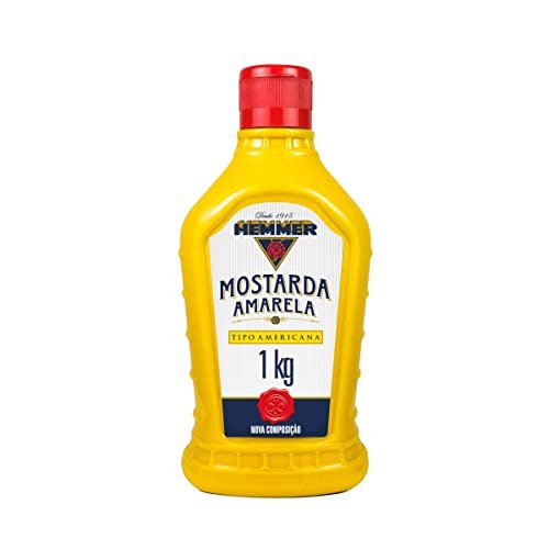 Hemmer Mostarda Amarela Americana Squeeze 1Kg