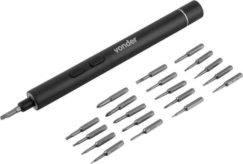 Parafusadeira de Precisão a Bateria 3,7V Tipo Caneta Vonde