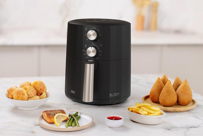 Fritadeira Air Fryer WAP FAMILY 5L 1500w 220v + Frete Grátis