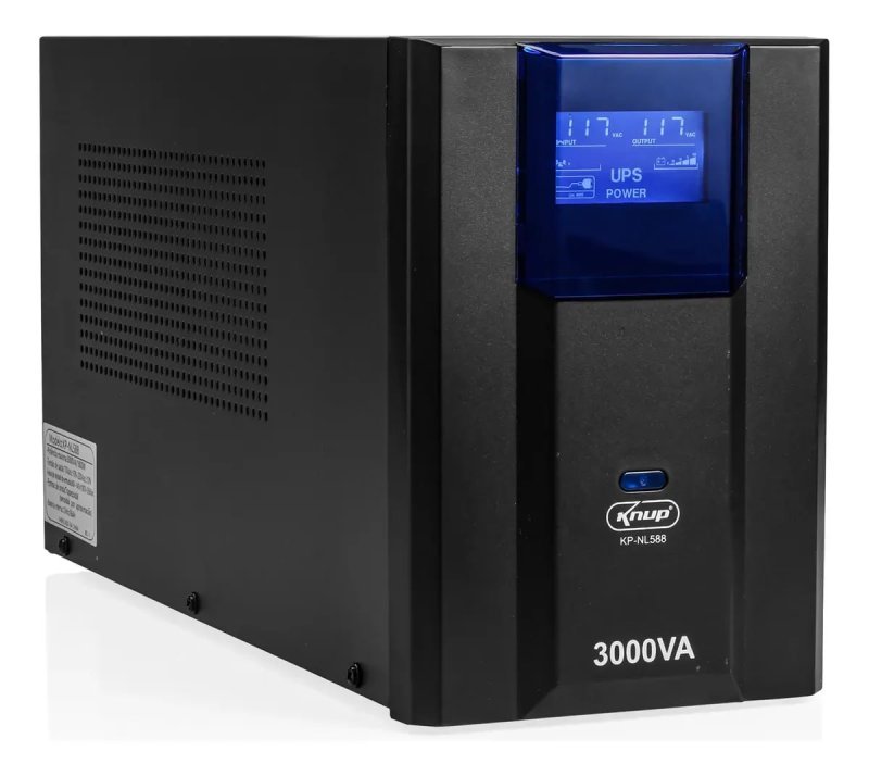 Nobreak 3000VA 1800W 3KVA Senoidal Bivolt 110V/220V – Knup