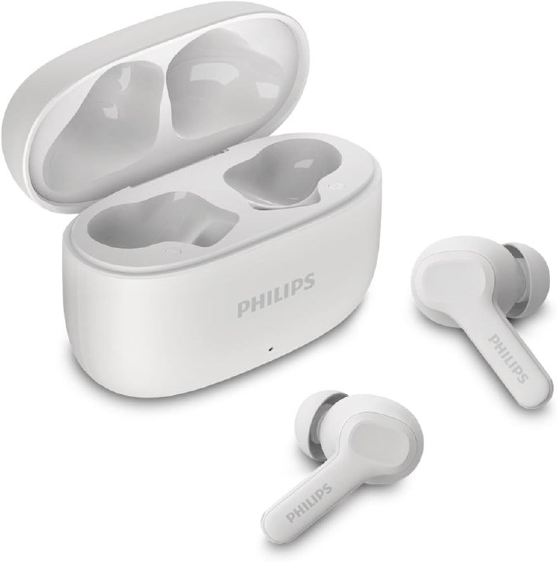 PHILIPS Fone de Ouvido Sem Fio TWS TAT1109WT/00 Bluetooth Com Microfone