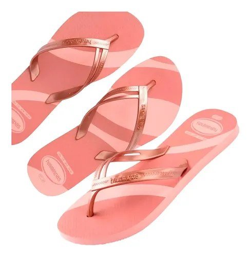Chinelo Havaianas Elegance Print Feminino Original Flexível