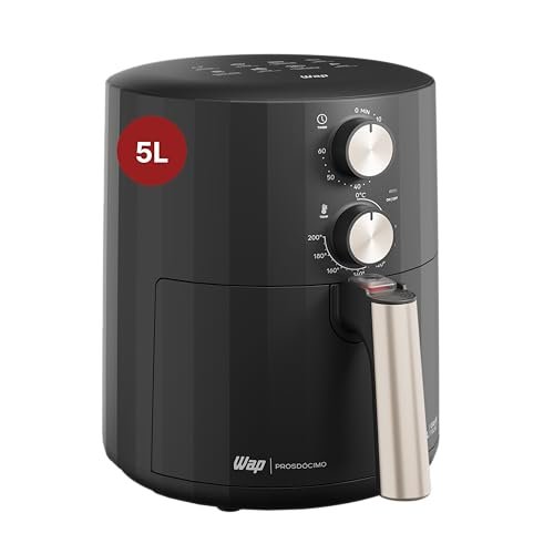 WAP Fritadeira Elétrica Air Fryer GRAND FAMILY 5 Litros