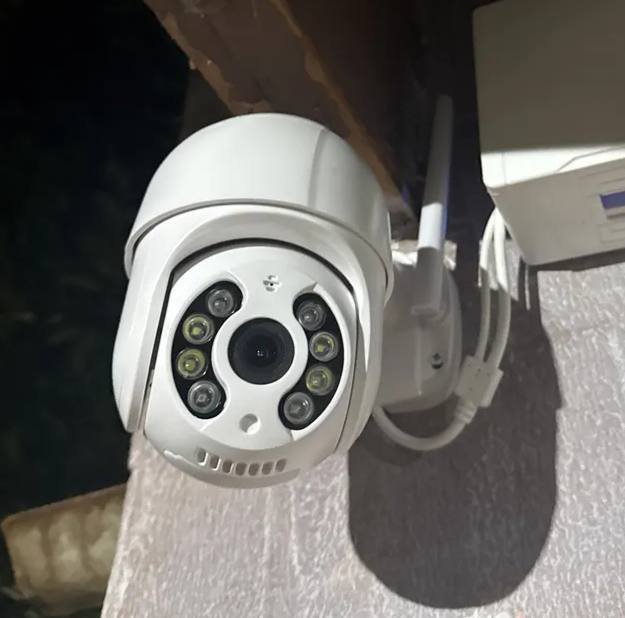 Kit 2 Câmeras de Segurança IP Interna/Externa WiFi iCSee Infravermelho Prova D'Água - HW