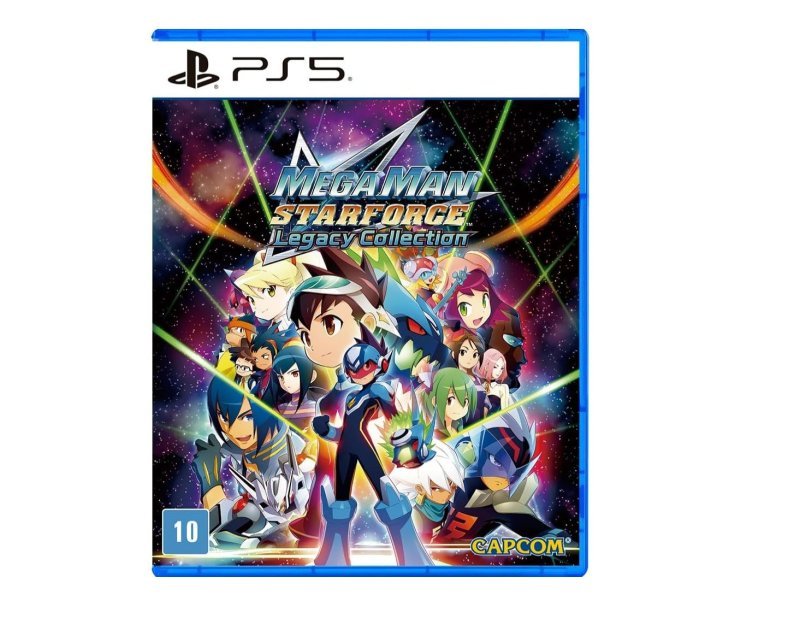 Jogo Mega Man Star Force Legacy Collection, Mídia Físíca, PS5