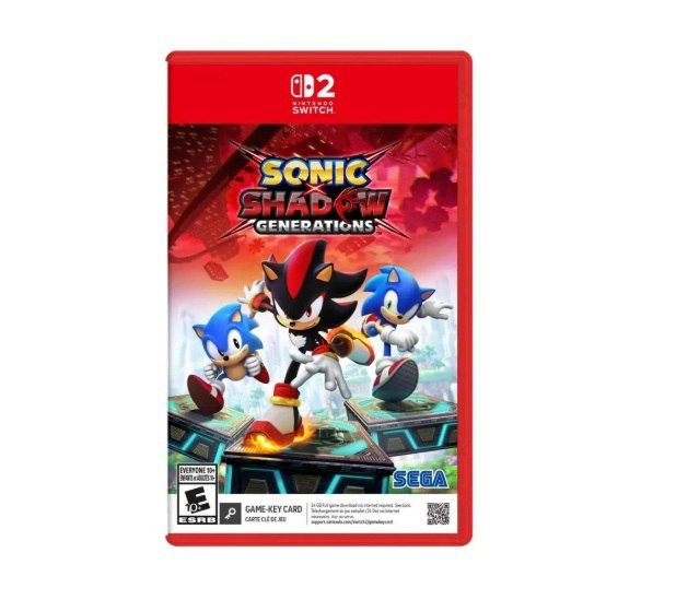 Jogo Sonic x Shadow Generations, Mídia Física, Switch 2