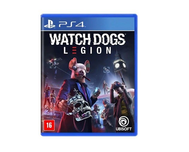 Jogo Watch Dogs: Legion Standard Edition, Mídia Física, PS4