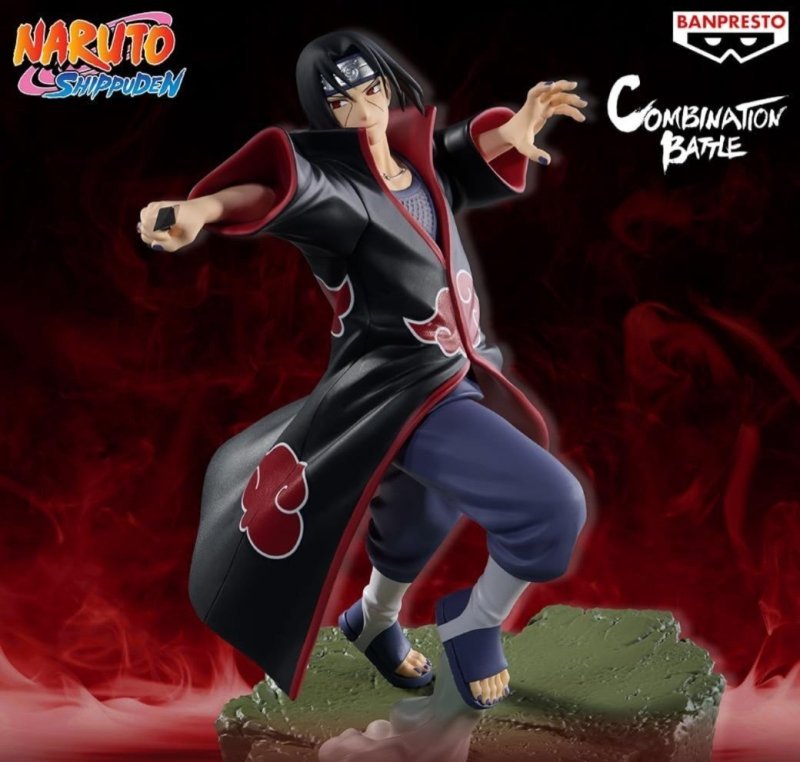 Banpresto Naruto Shippuden Itachi Uchiha Combination Battle Figure