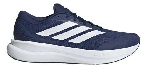 Tênis De Corrida Masculino Runfalcon 6 Cloudfoam adidas Azul Liso 43 Br