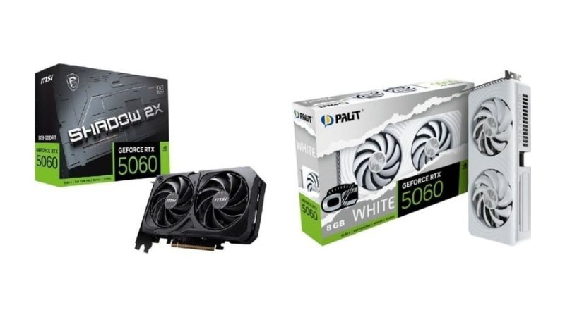 MSI RTX 5060 Shadow 2X OC 8GB