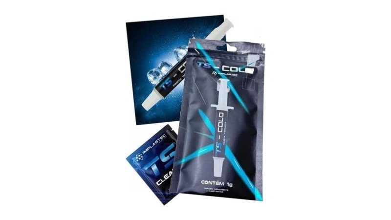 Pasta Térmica TS Cold 10,5 w/m-k 1g