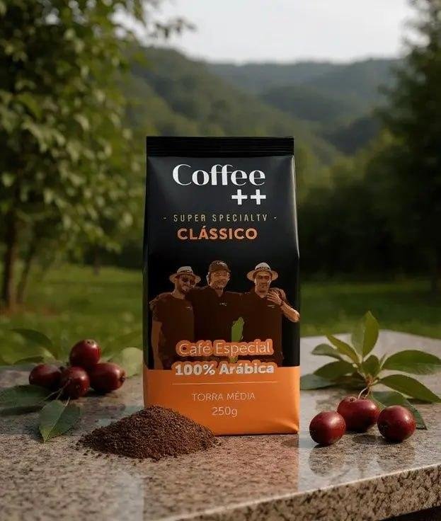 Pack 3 un. Coffee Mais em Grãos Clássico 100% Arábica Torra Média