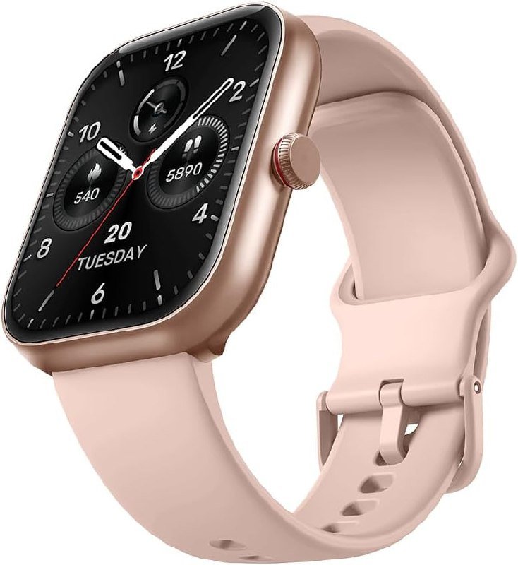 Bettdow SmartWatch 1.91" Tátil - IP68 À Prova D'água - 100+ Esportes - Ouro
