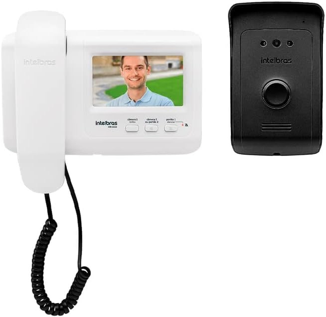 Intelbras IVR 1010 - Vídeo Porteiro com Monofone e Visão Noturna - Branco
