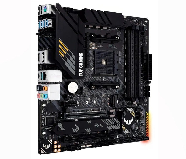 Placa-mãe ASUS P/amd Am4 B550m-plus