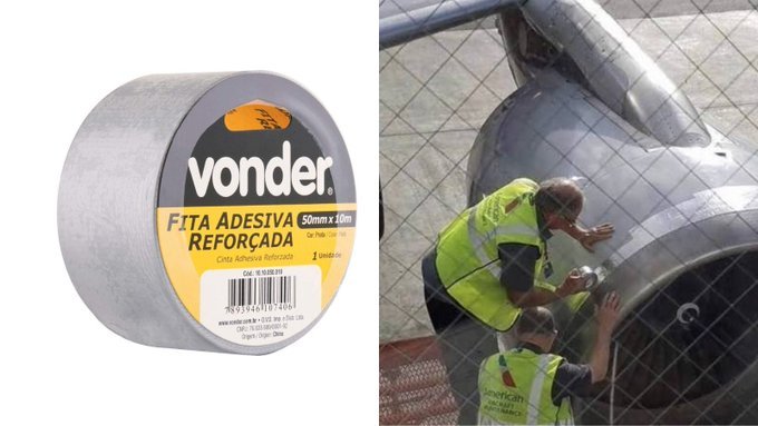 Vonder Fita Adesiva Prata 50mm X 25m + Frete Grátis