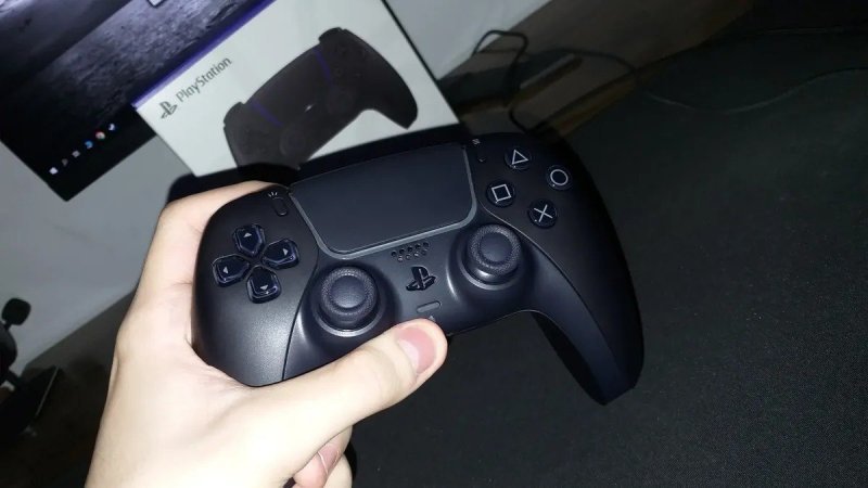 Controle Joystick Sem Fio Sony PlayStation 5 DualSense Midnight Black