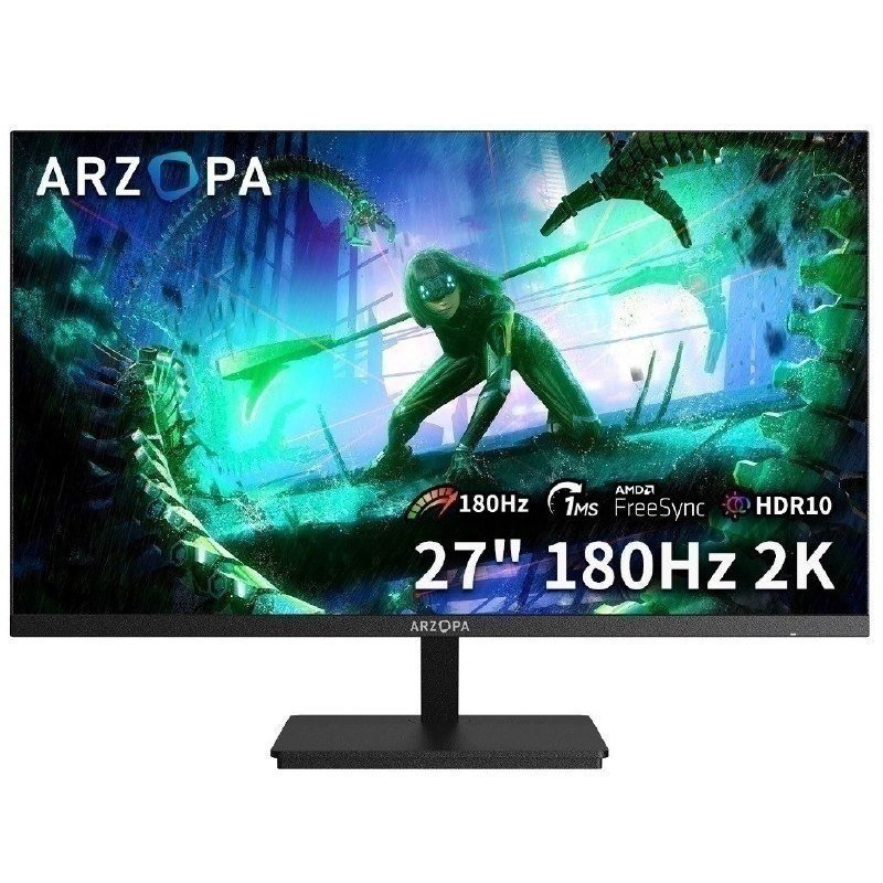 Monitor Gamer Arzopa M1rc, 27" 2k QHD 180Hz IPS