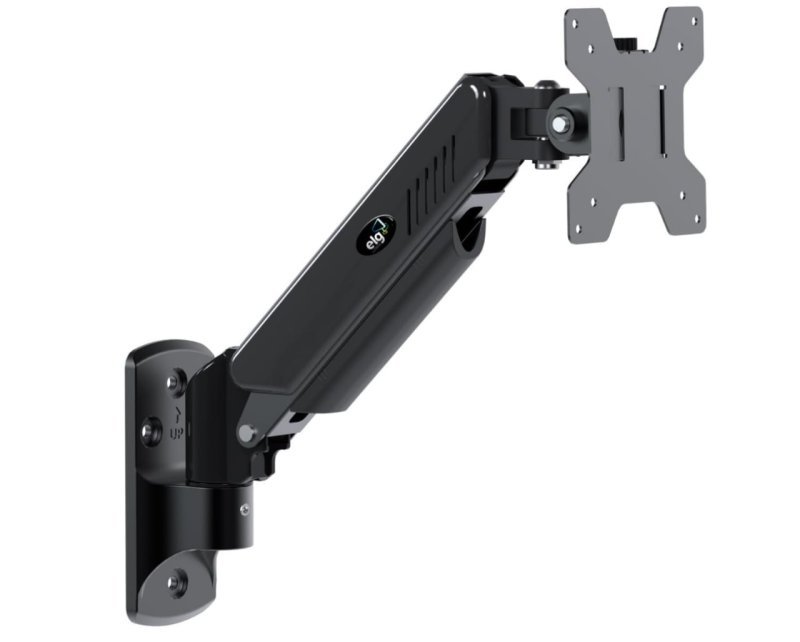 ELG F410 Suporte Articulado de Parede Pistão a Gás Design Ergonômico e Ajustável