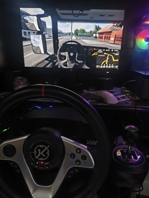 Kit Racing Kalkan G500 Proracing Volante, Pedais E Câmbio Preto + Frete Grátis